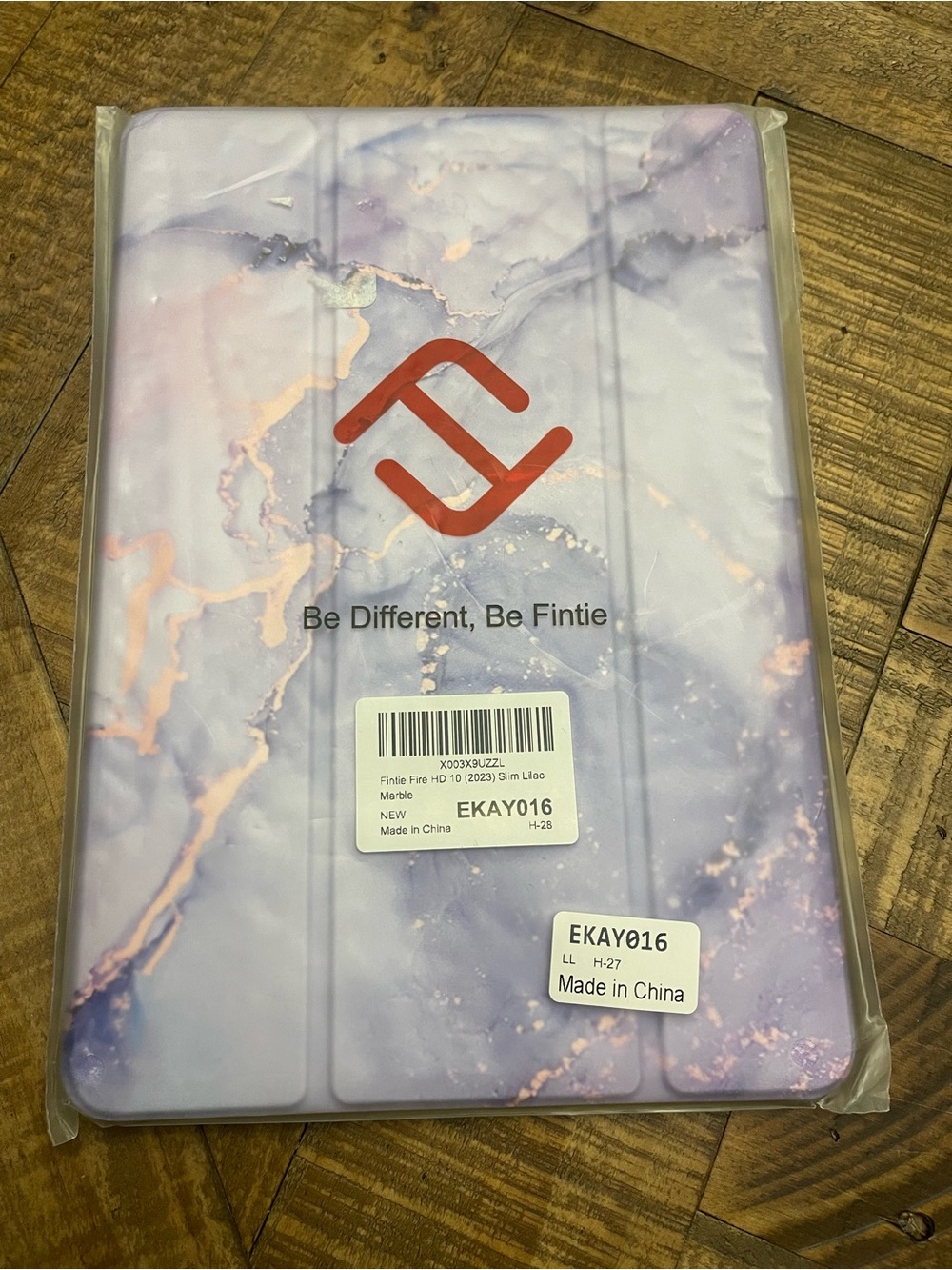 Fintie Amazon Fire HD 10 Tablet Case (2023) Lilac Marble - New